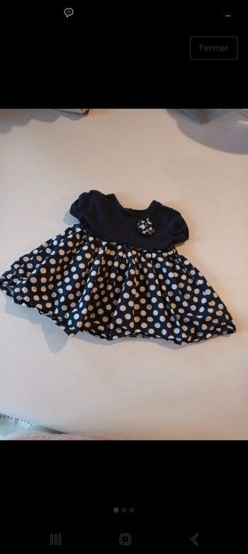 Robe bébé 3 mois fille