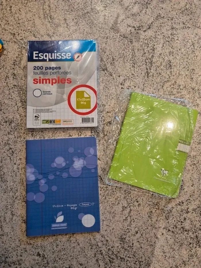 Lot de fournitures scolaires école primaire ou collège - photo numéro 3
