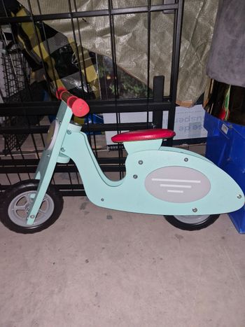 Draisienne bois vintage rétro