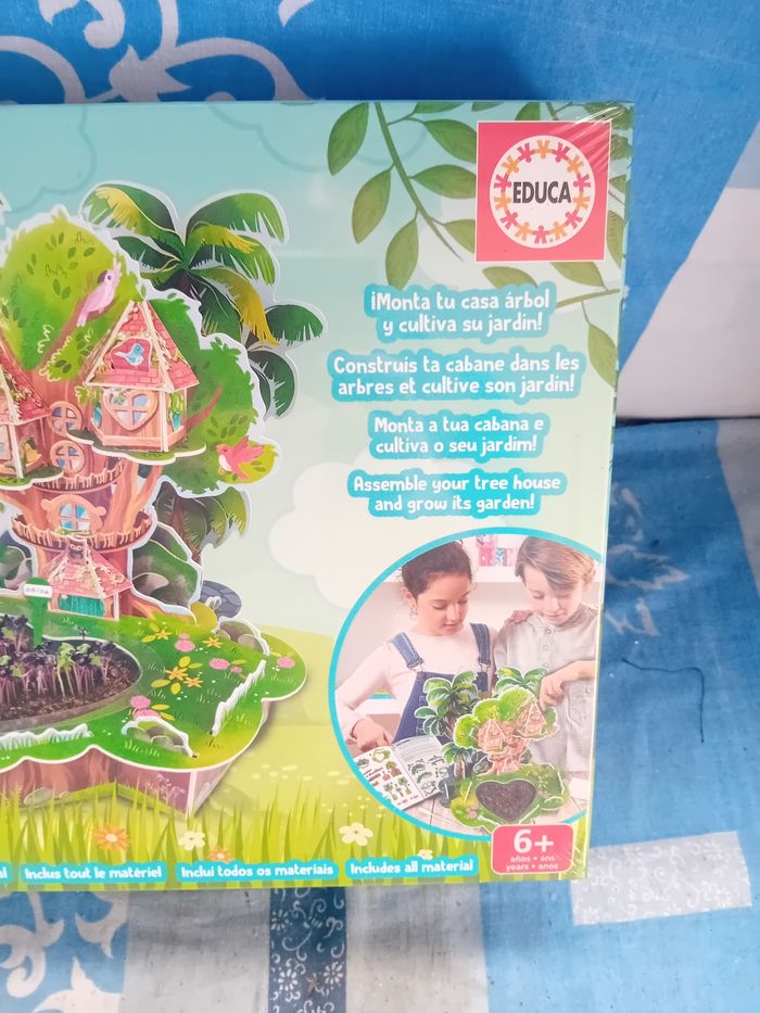 Jouet construit ta cabane dans les arbres neuf - photo numéro 3