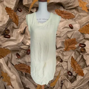 Robe jaune pâle 38