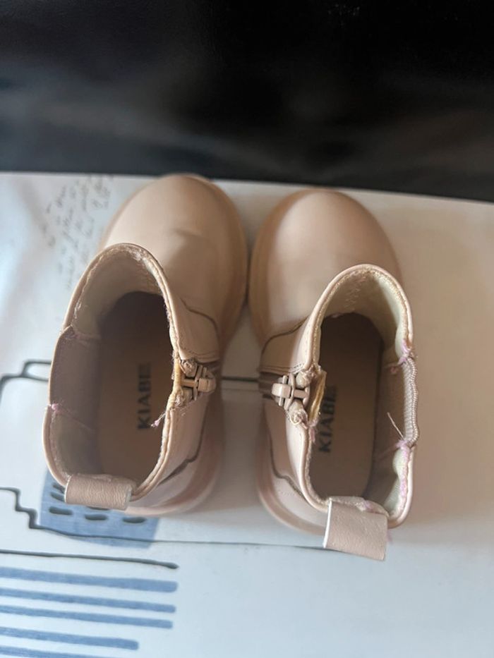 Paire de bottines fille pointure 22 marque Kiabi bon état - photo numéro 5