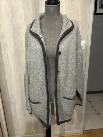 Veste chaude grise