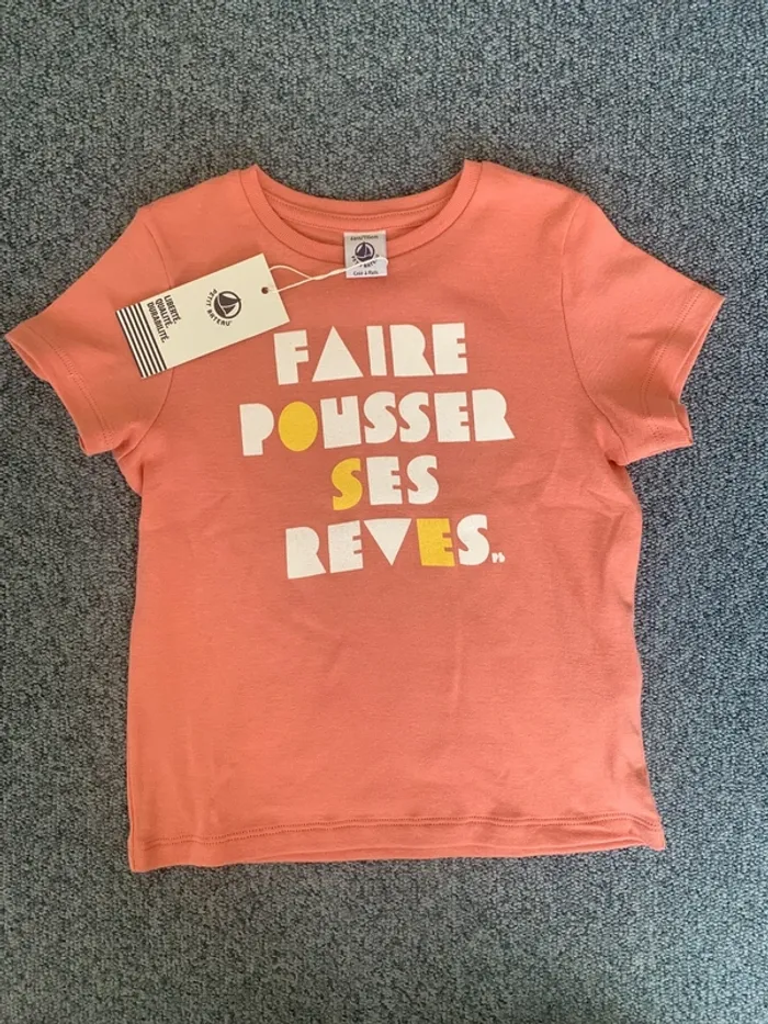 T-shirt Petit bateau, neuf