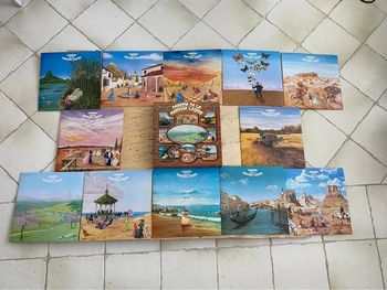 Coffret disques vinyles