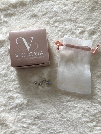 Boucles d’oreilles Victoria - Duo acier rondes et barres