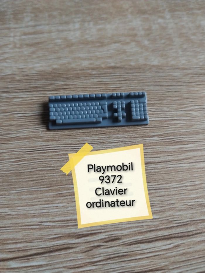 Playmobil 9372 clavier ordinateur