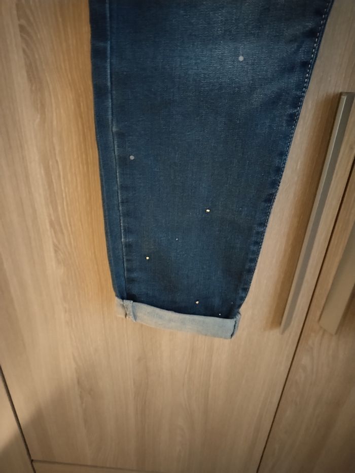 Pantacourt jeans femme taille 46 - photo numéro 3