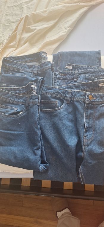 Lot 4 jeans homme Gémo