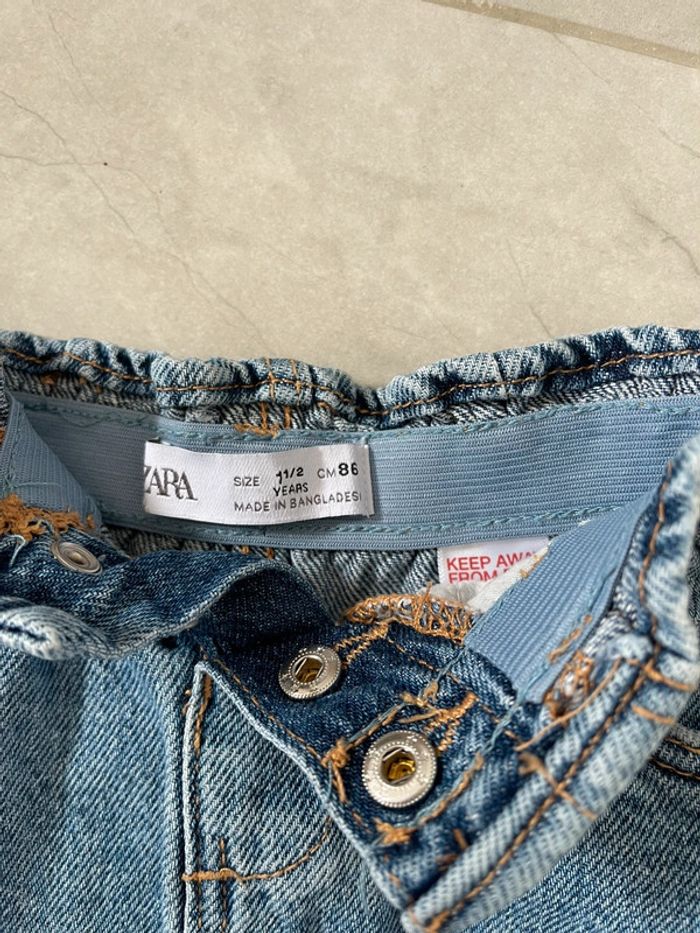 Jupe jeans Zara fille - photo numéro 2