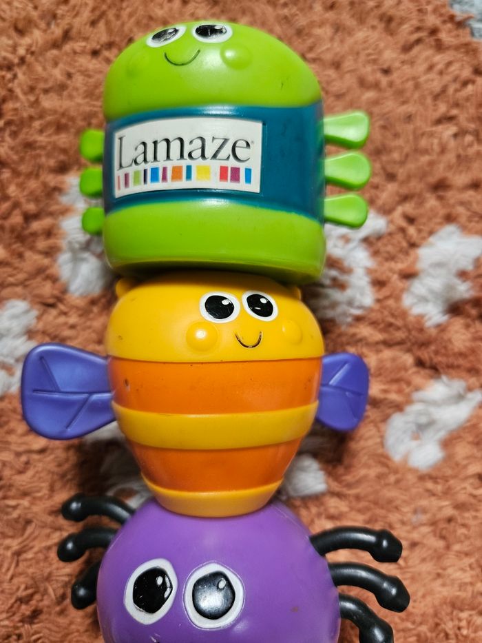 Lot de 5 insectes aimantés- Lamaze - photo numéro 2