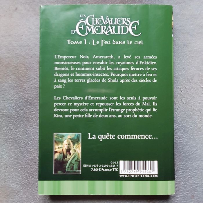 Roman les chevaliers d'émeraude - photo numéro 2