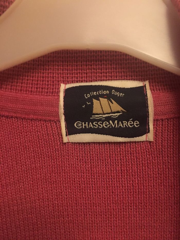 Gilet marin rose Le Chasse Marée - photo numéro 4