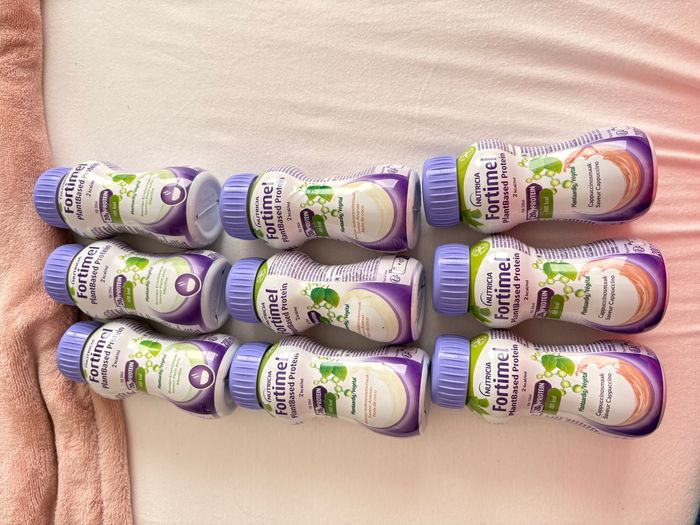 Fortimel Vegan Plant Based - Boisson proteinée lot de 9 bouteilles
