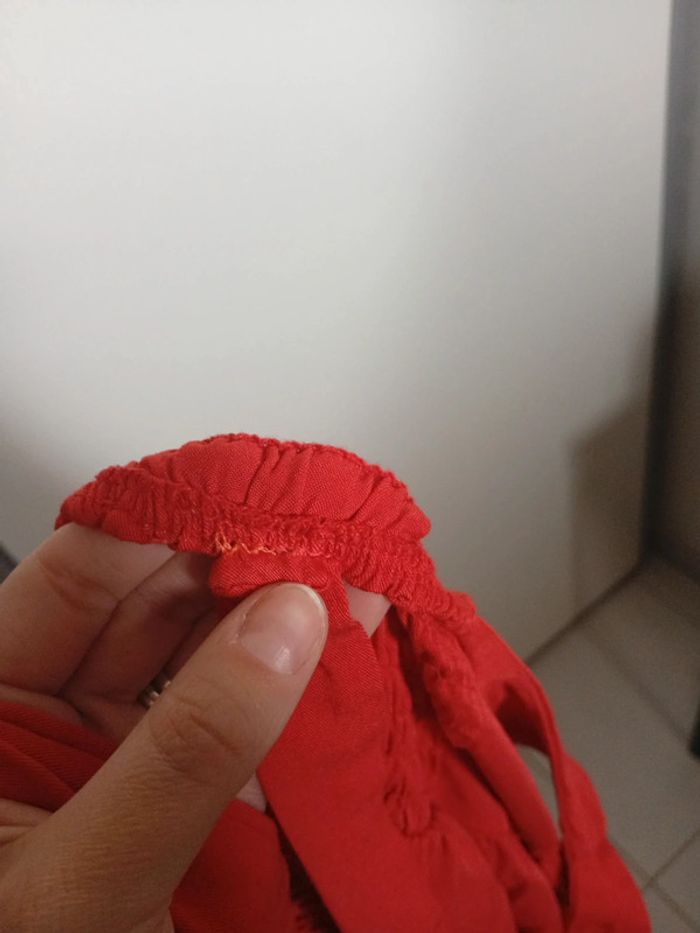 Sud Express - robe rouge, taille 38 | printemps été - photo numéro 10