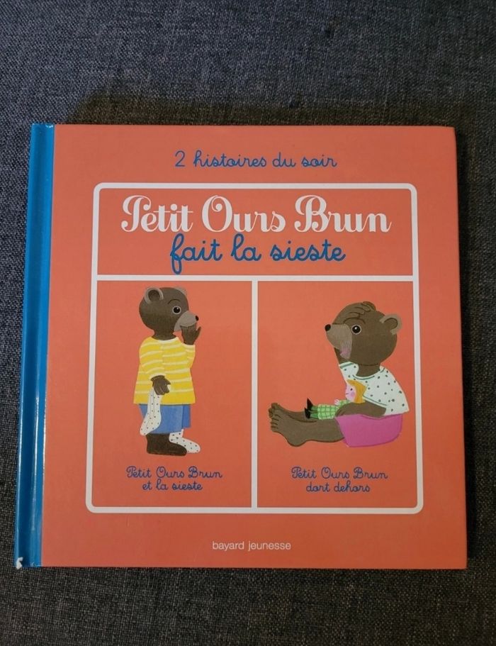 Livre petit ours brun