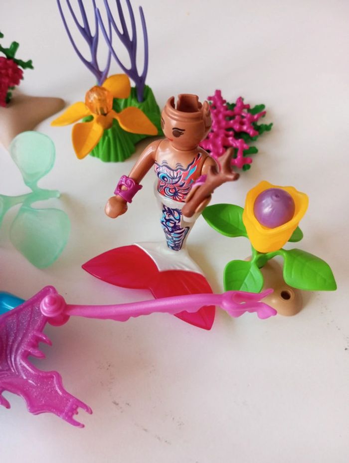 Playmobil sirène avec carosse - photo numéro 5