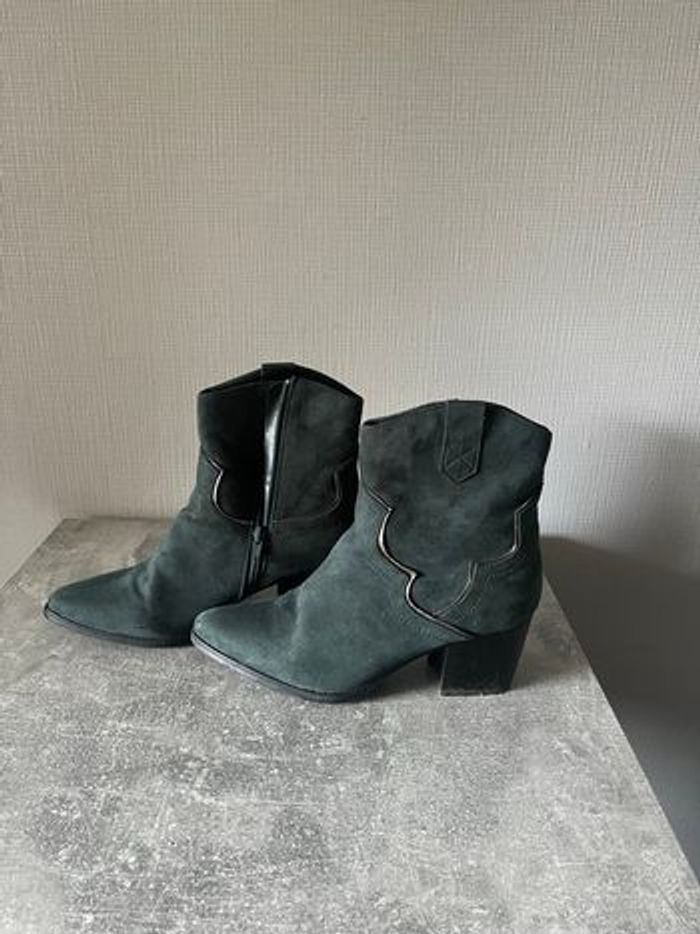 Bottines vertes - photo numéro 4