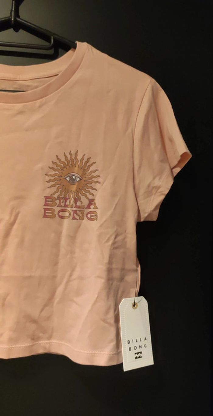 Tee-shirt rose Billabong - photo numéro 3