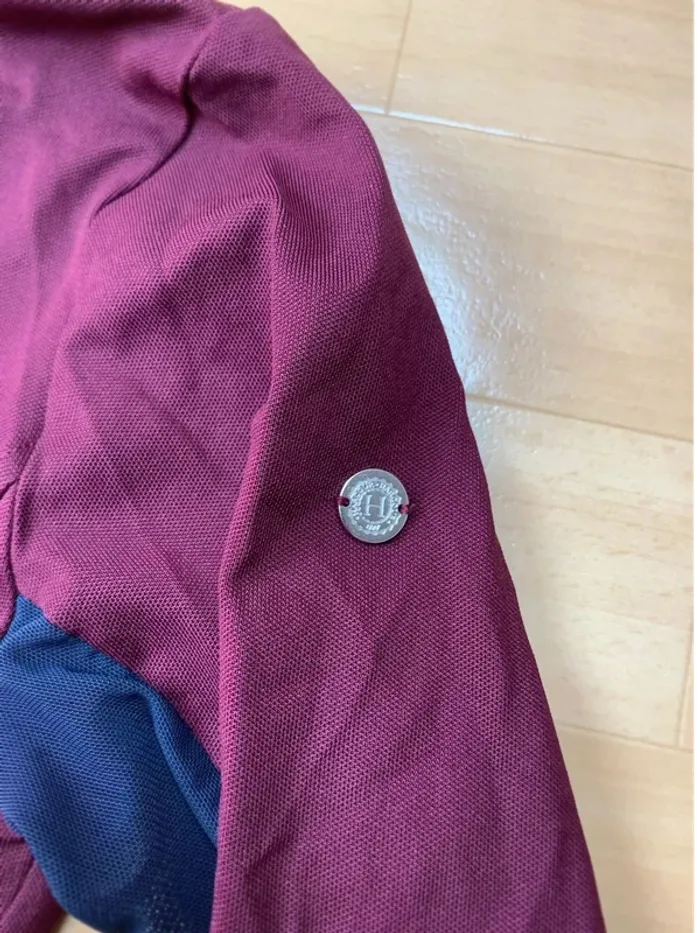 polo manches longues / Haut technique Harcour – Bordeaux – Taille S - photo numéro 4