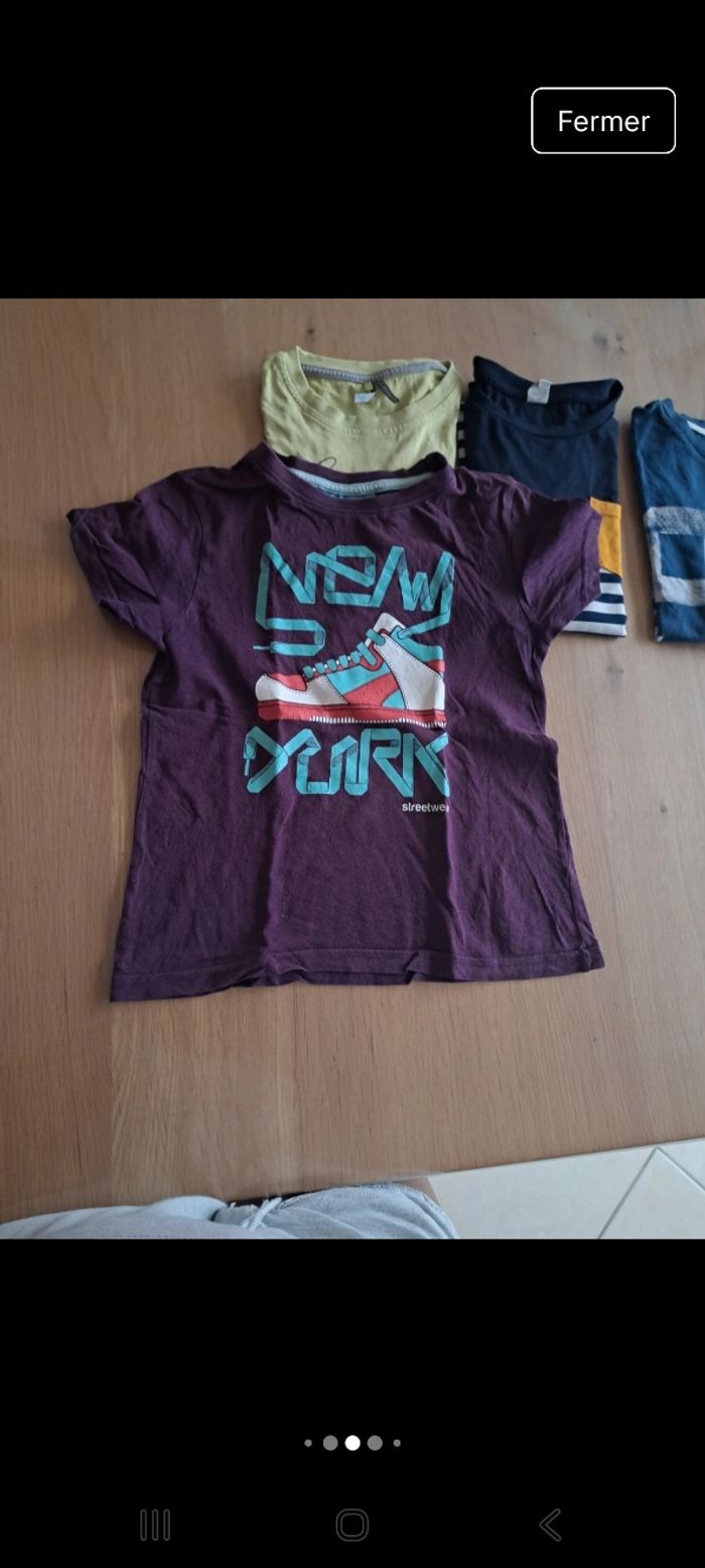 Lot de maillot manche courte - photo numéro 7