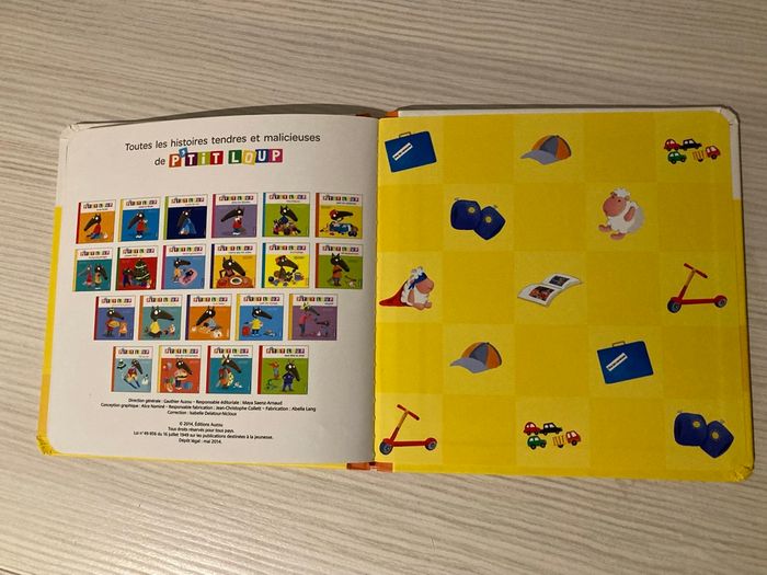 Livre p’tit loup part en vacances - auzou - photo numéro 6