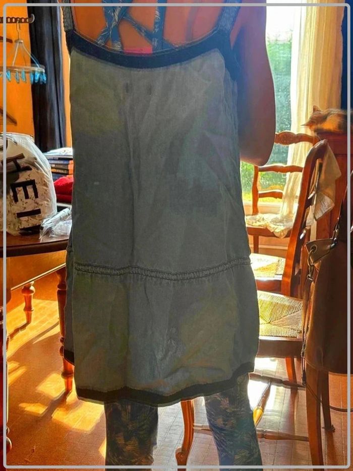 Tunique en jeans taille 36 marque blanco - photo numéro 3