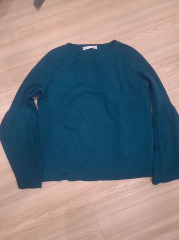 Pull bleu canard