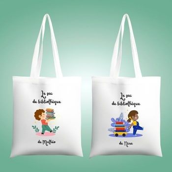 Sac bibliothèque enfant