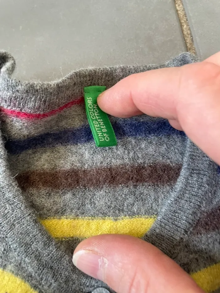 Gilet benetton - photo numéro 4