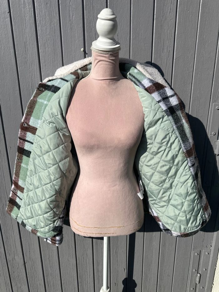 Veste à carreaux Jennyfer - photo numéro 4