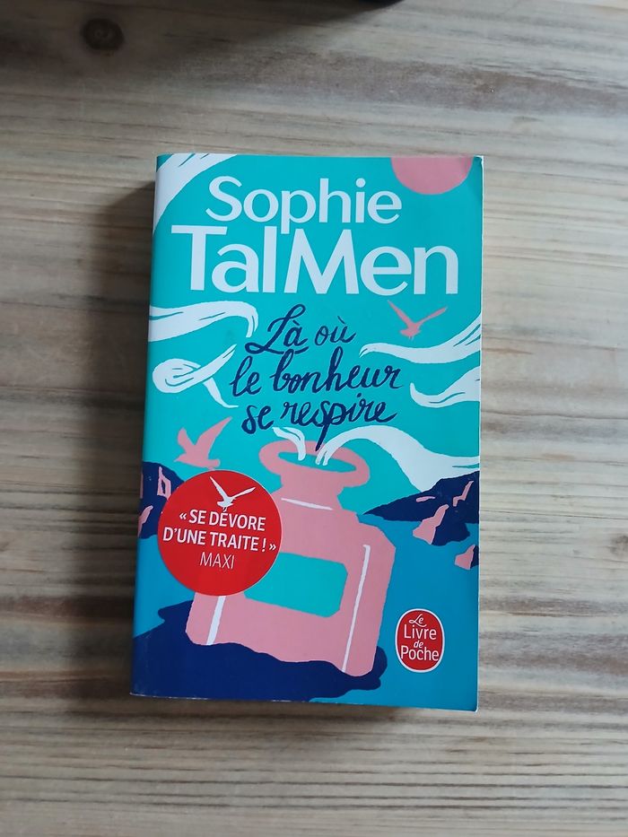 Livre Le où le bonheur se respire - Sophie Tal Men