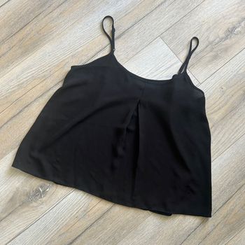 Débardeur noir bretelle fine