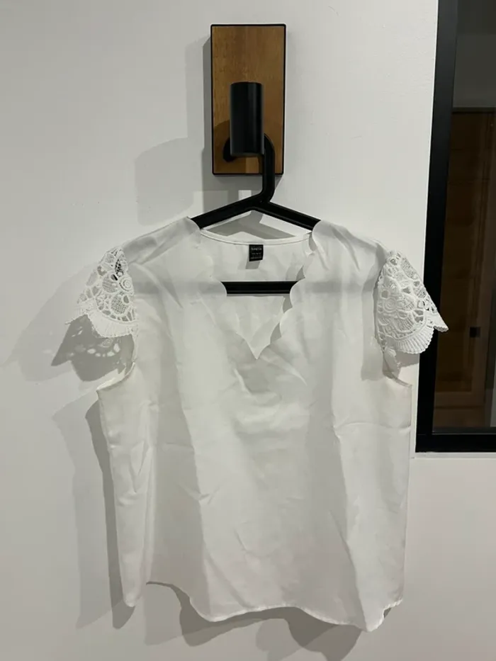 Blouse t shirt blanc