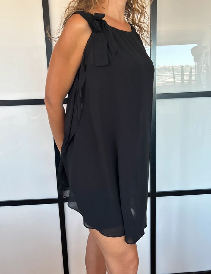 Robe élégante asymétrique Naf Naf noire 40 - photo numéro 5
