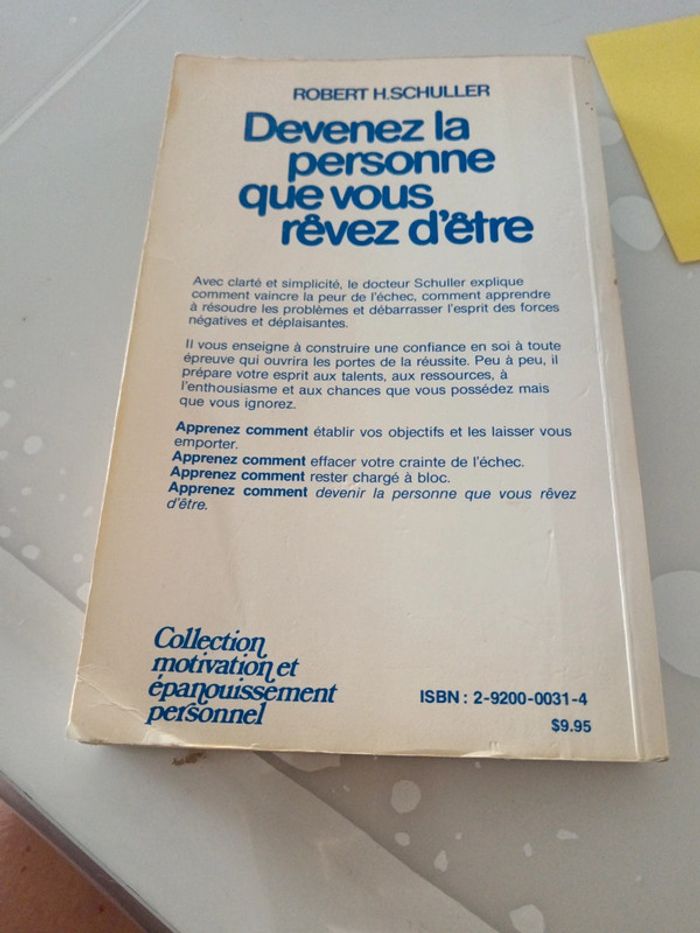 Livre "Devenez la personne que vous rêvez d'être" - photo numéro 2