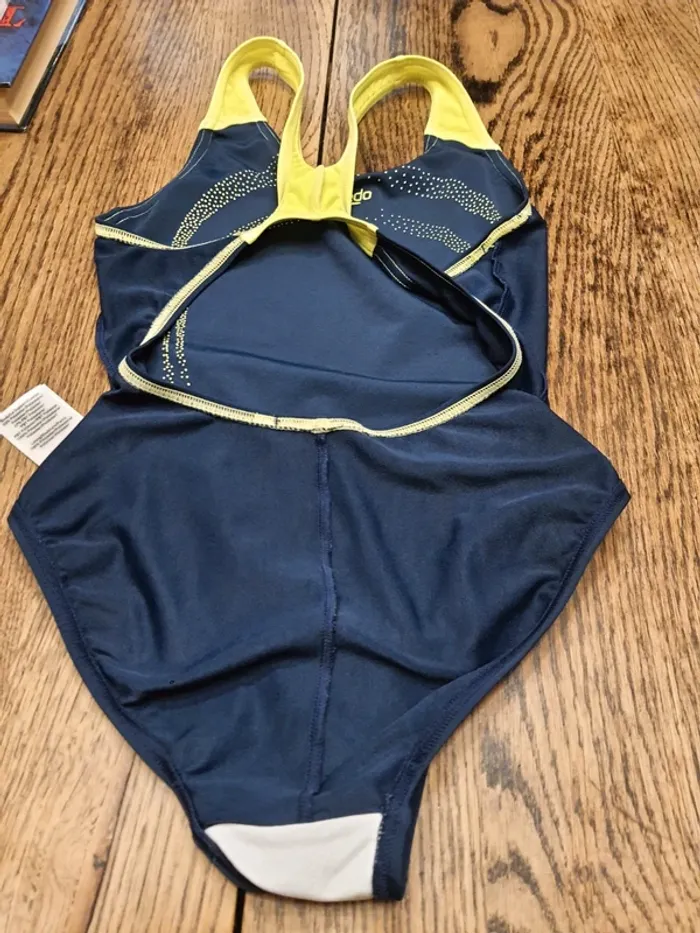 Maillot de bain Speedo marine/jaune fr 12ans - photo numéro 12