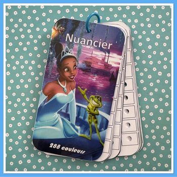 Nuancier guangna - tooli art - languo - grasp en 288  couleurs ou tout autres marques
