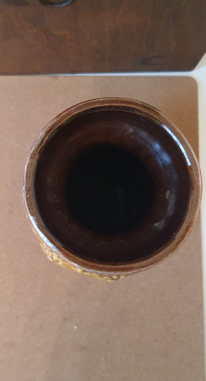 Vase céramique vintage Allemagne de l'est - photo numéro 4