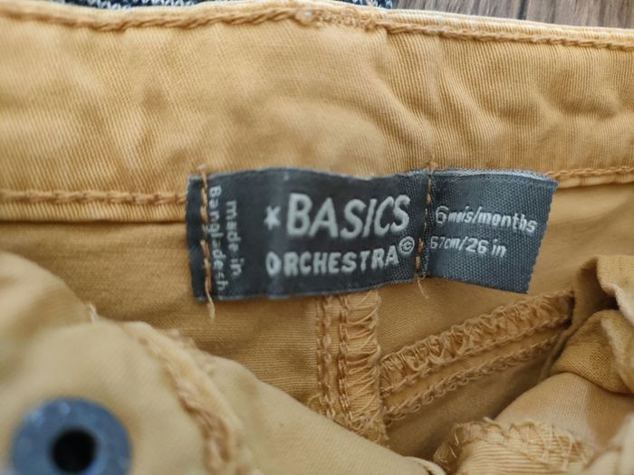 Tenue tao 6 mois moutarde - photo numéro 4