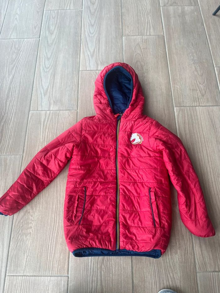 Manteau équitation réversible 8 ans - photo numéro 3