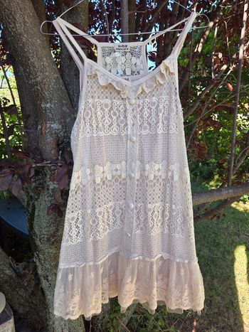 Robe tunique dentelle molly braken