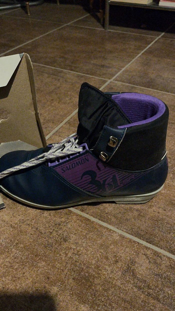 Chaussures ski de fond nordique Salomon - photo numéro 5