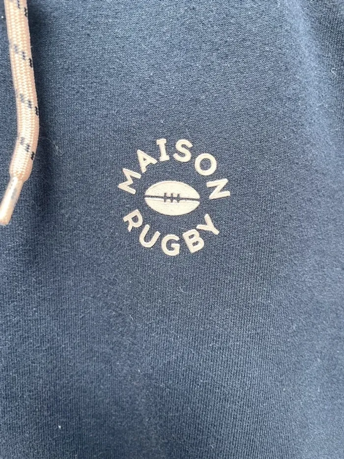 Maison Rugby / Rugby Division full zip hoodie jacket Mens L - photo numéro 2