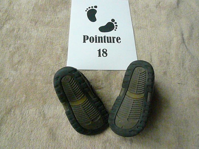 Sandales marron - Pointure 18 - photo numéro 3