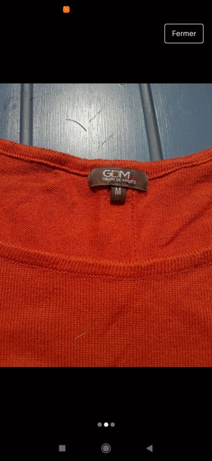 Pull fin grain de malice taille M - photo numéro 3