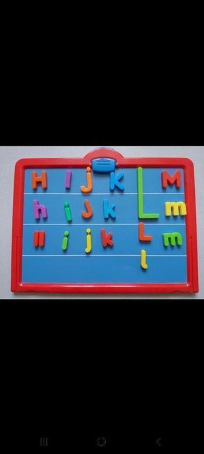 Tableau magnétique valisette lettres et chiffres - photo numéro 5