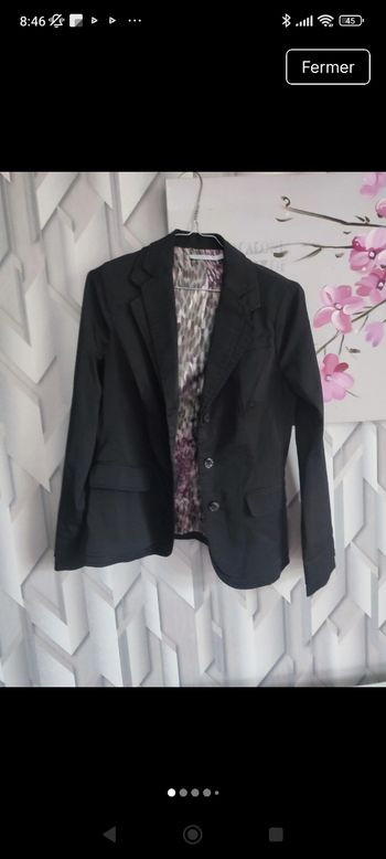 Blazer noir DDP taille 38 