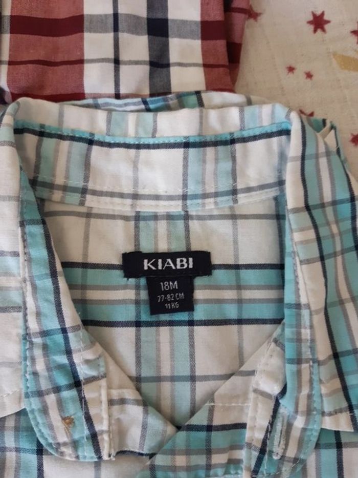 Lot de 4 chemises 18 mois - photo numéro 4