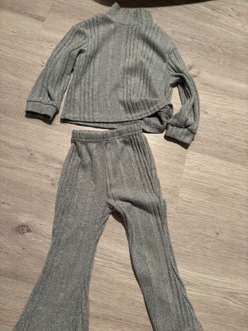 Ensemble fille 3 ans gris Shein